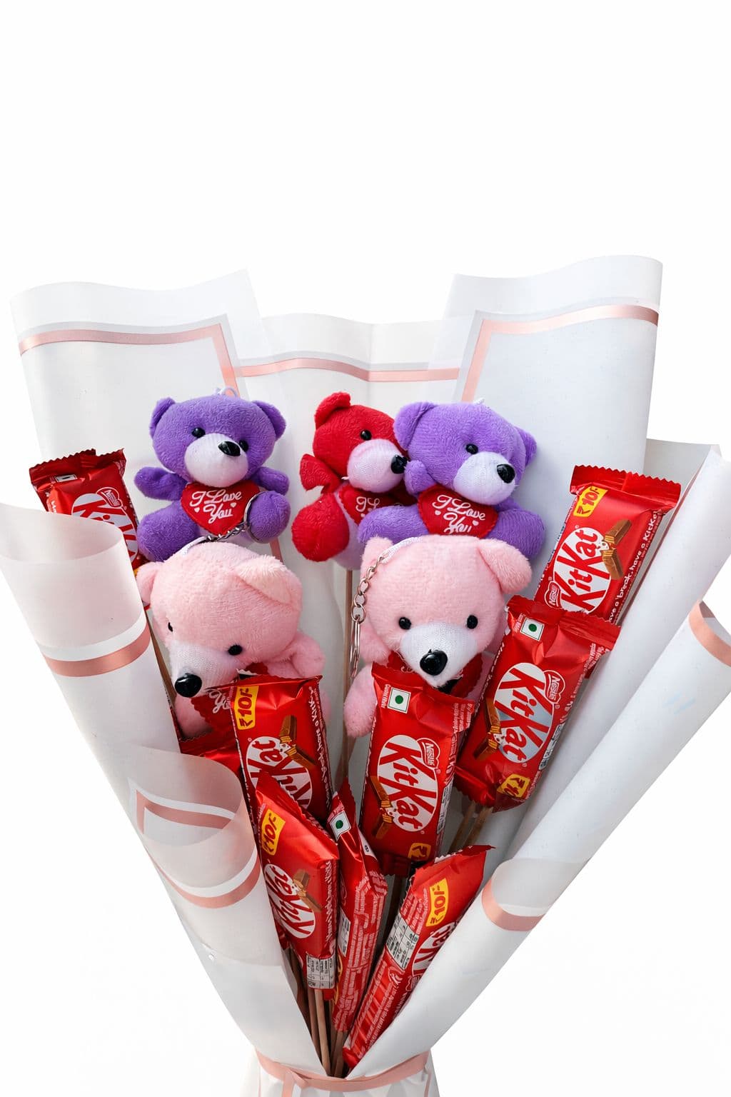 π§Έπ« Cuddle & Sweet Teddy Chocolate Bouquet