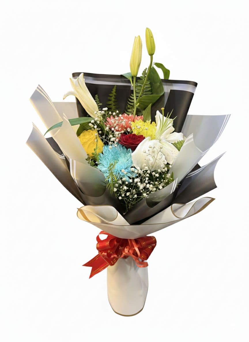 💐 Vibrant Harmony Mixed Bouquet