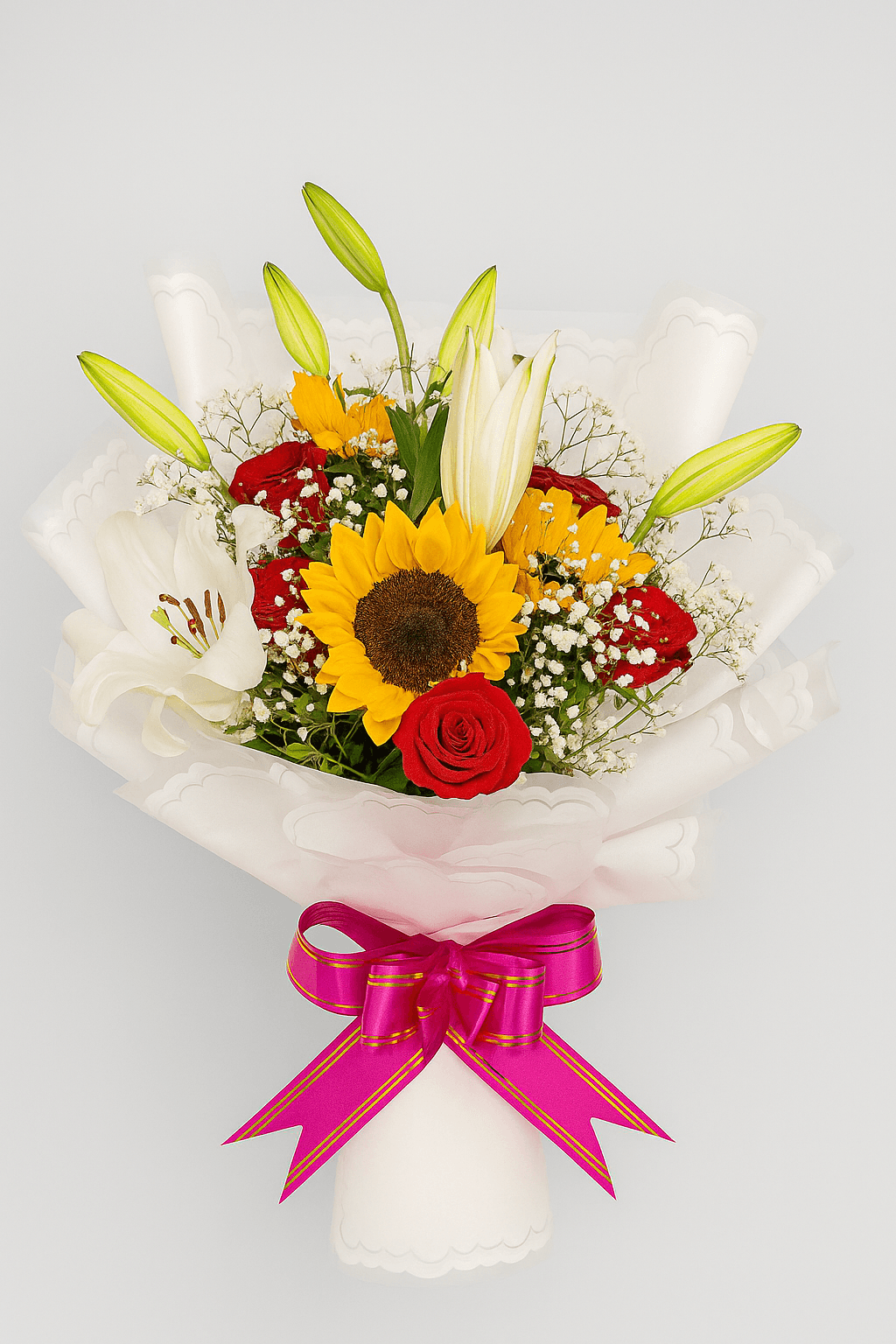 🌼 Radiant Mixed Flower Bouquet