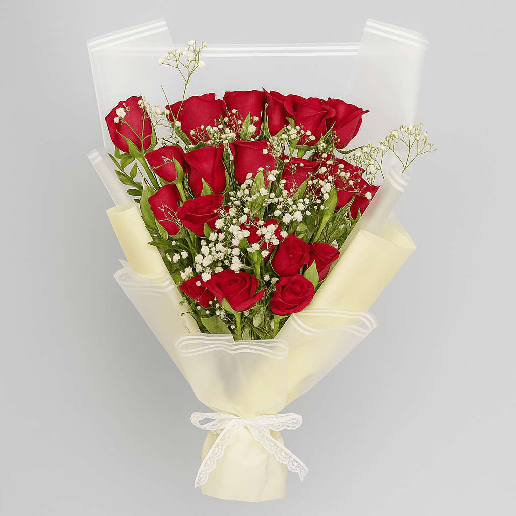 🌹 Classic Red Rose Bouquet
